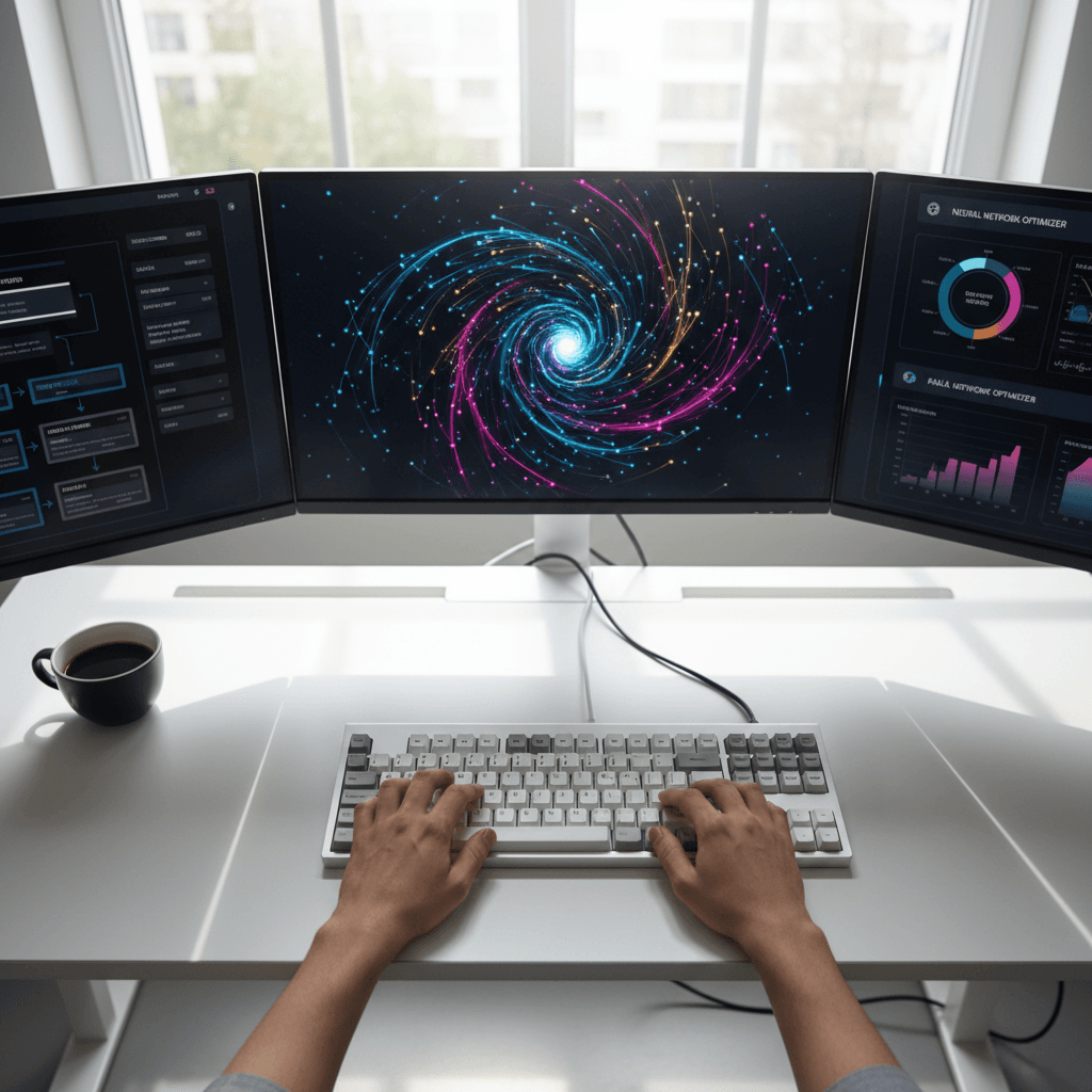 AI automation workflow and CRM system interface